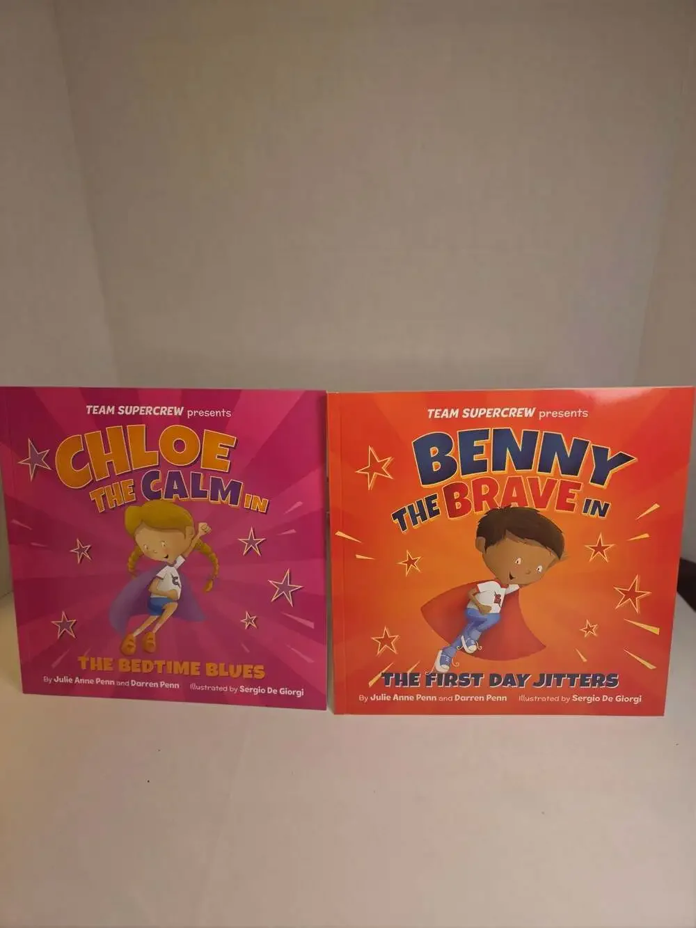 Team Supercrew Emotions and Powers 4-Book Box Set (Books 1-4) by Julie Anne and